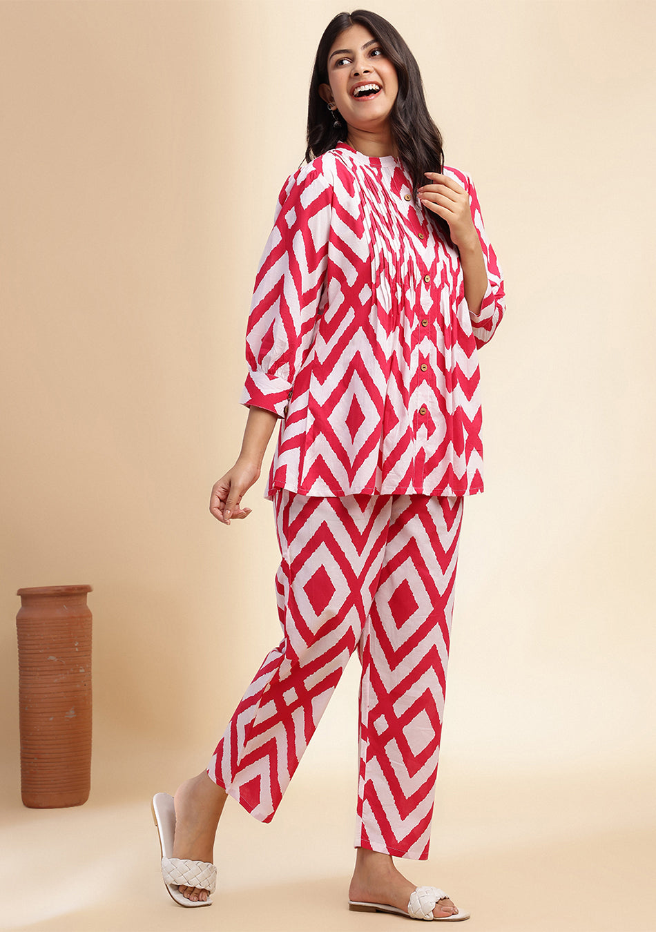 Pink mirage co-ord set