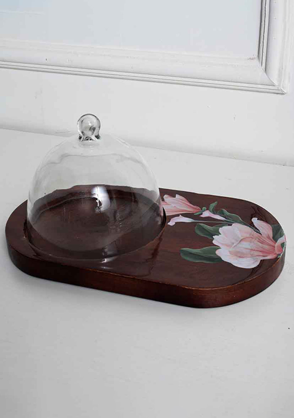 Peony Platter & Cloche