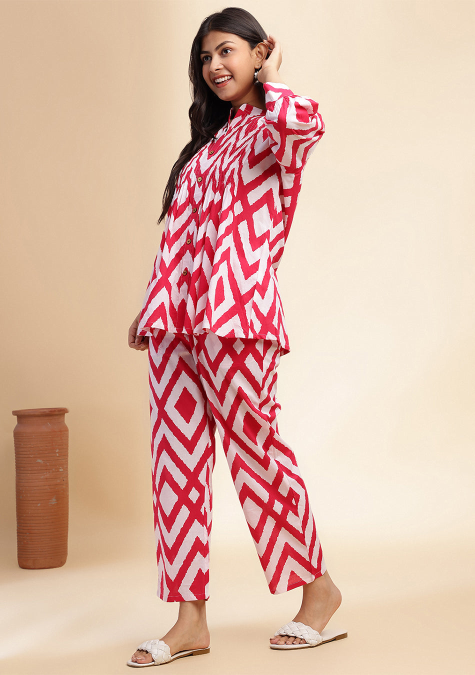 Pink mirage co-ord set