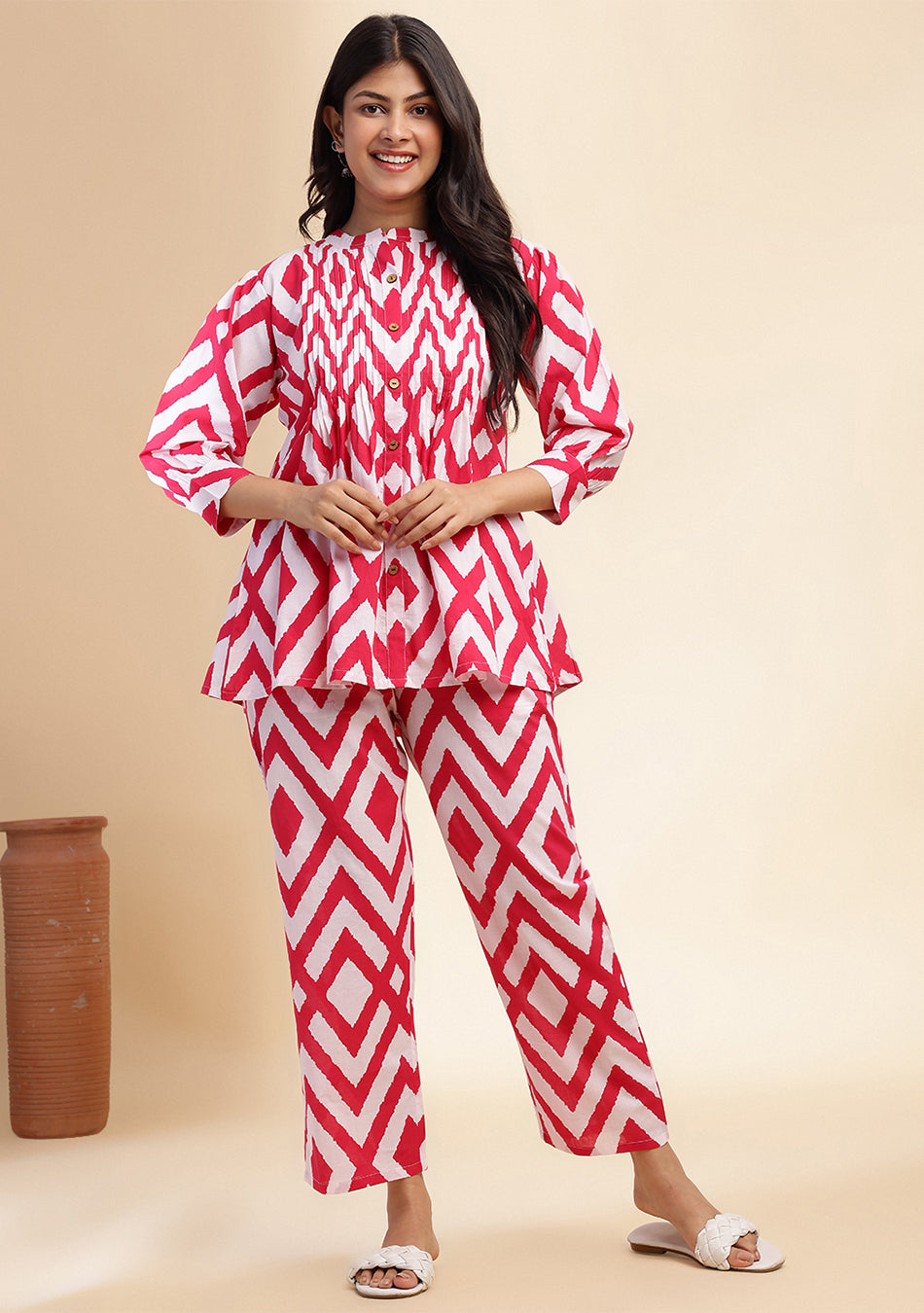 Pink mirage co-ord set