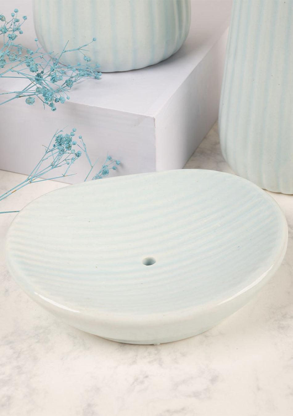 Baby Blue Bathroom Set