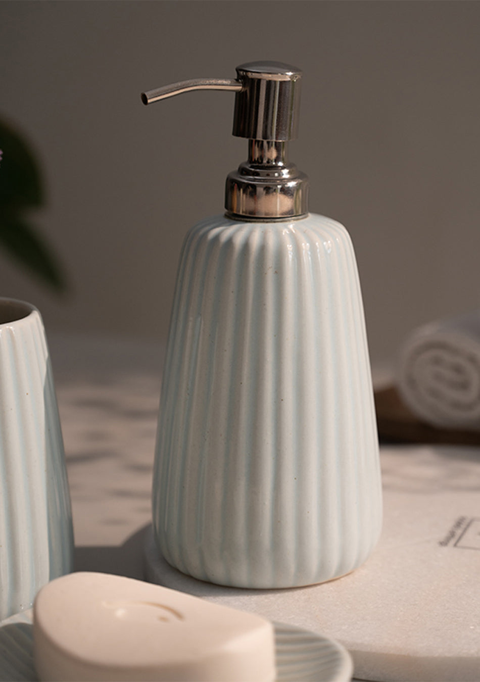 Baby Blue Bathroom Set