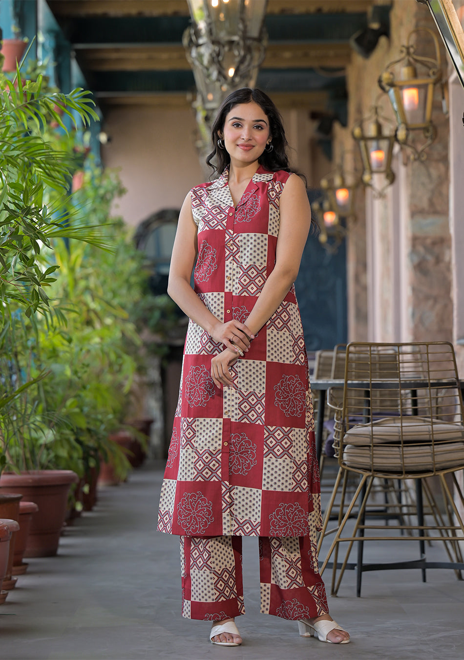 Terracotta Mosaic co-ord Set