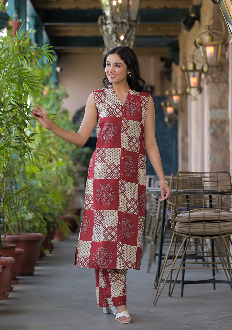 Terracotta Mosaic co-ord Set