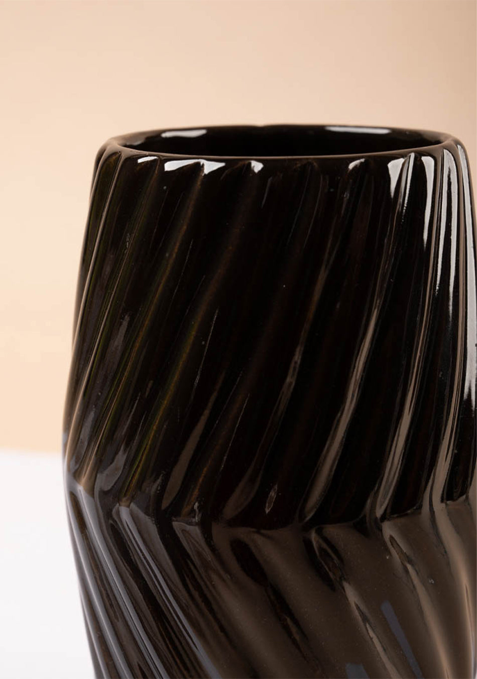 Black Striped Bathroom Set