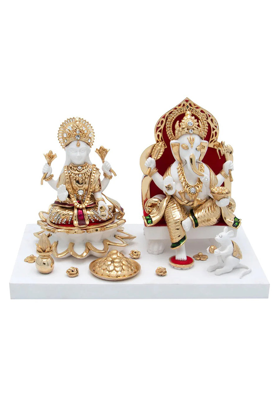 Golden Grace Laxmi Ganesh