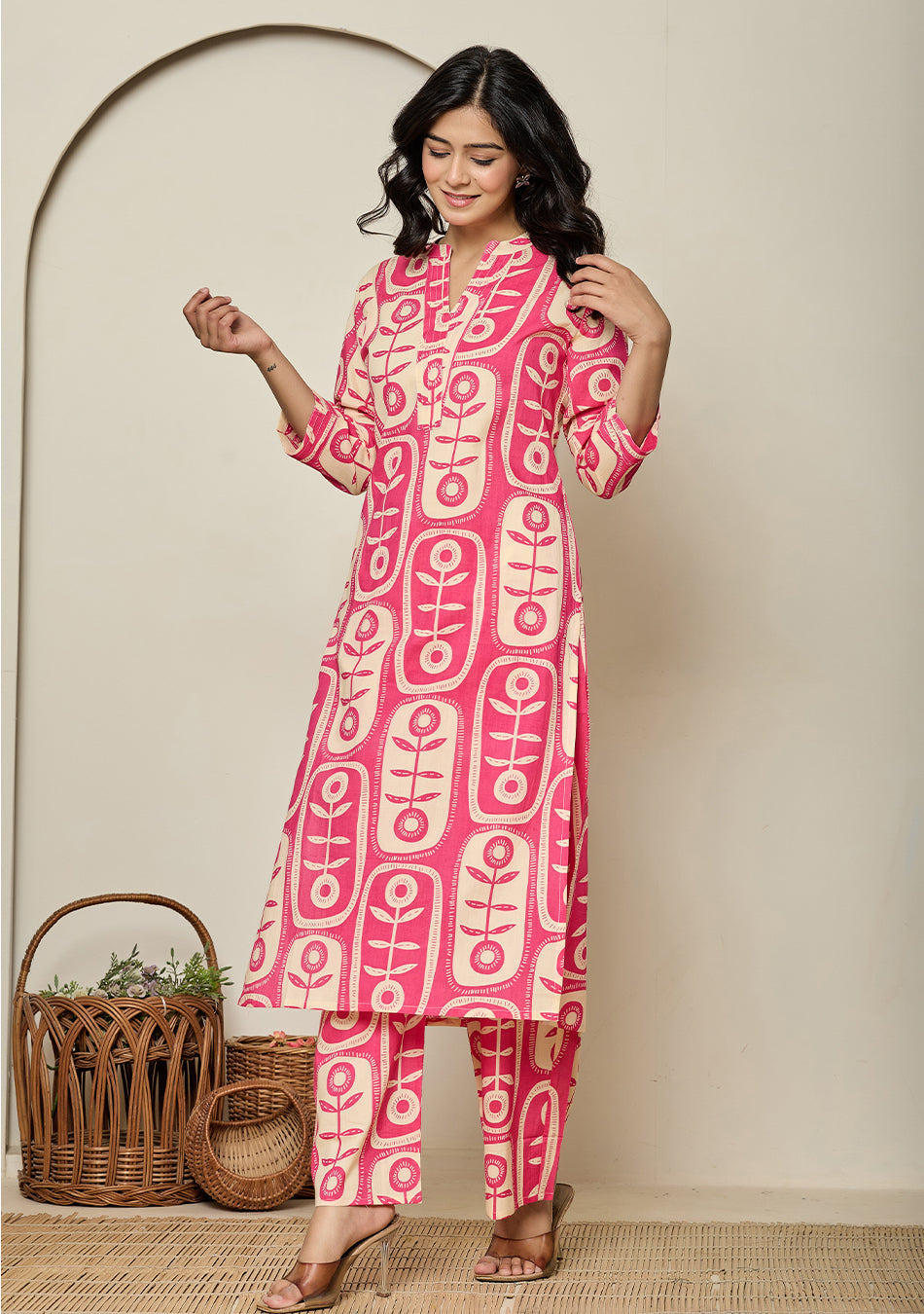 Rasbery BloomPod Co-ord Set