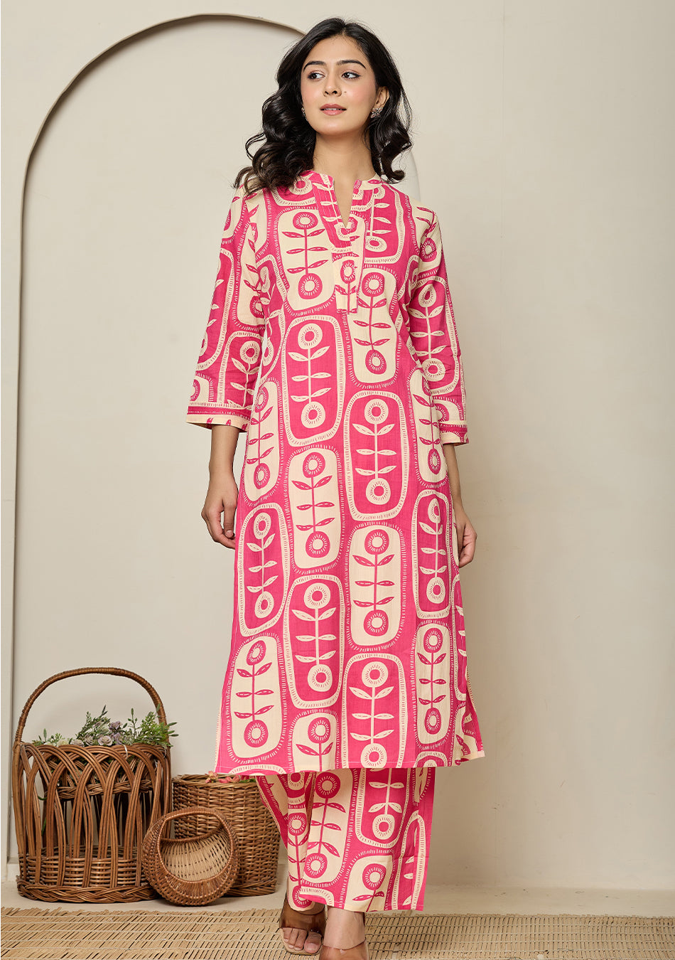 Rasbery BloomPod Co-ord Set