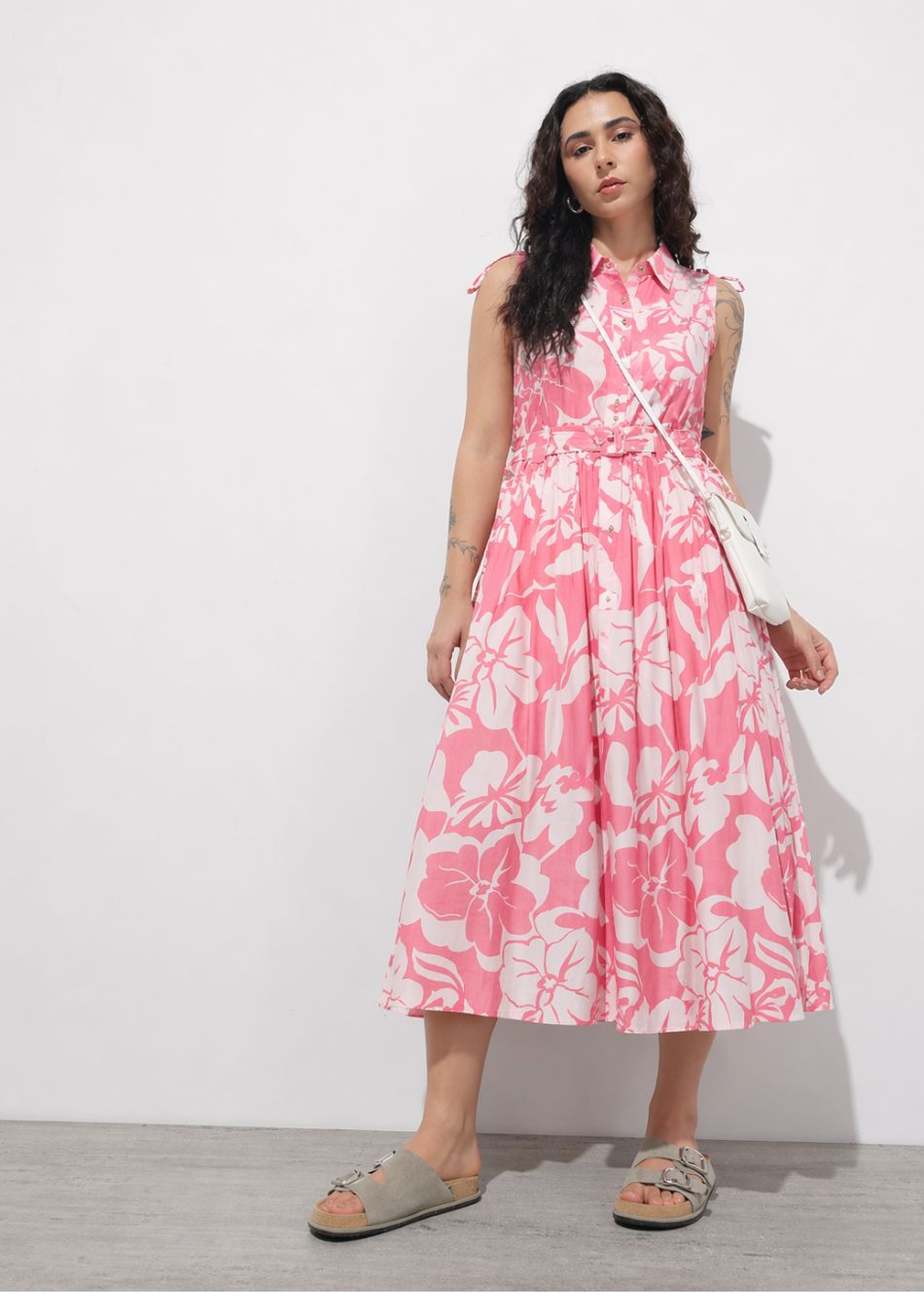 Rose Floral Aura Dress