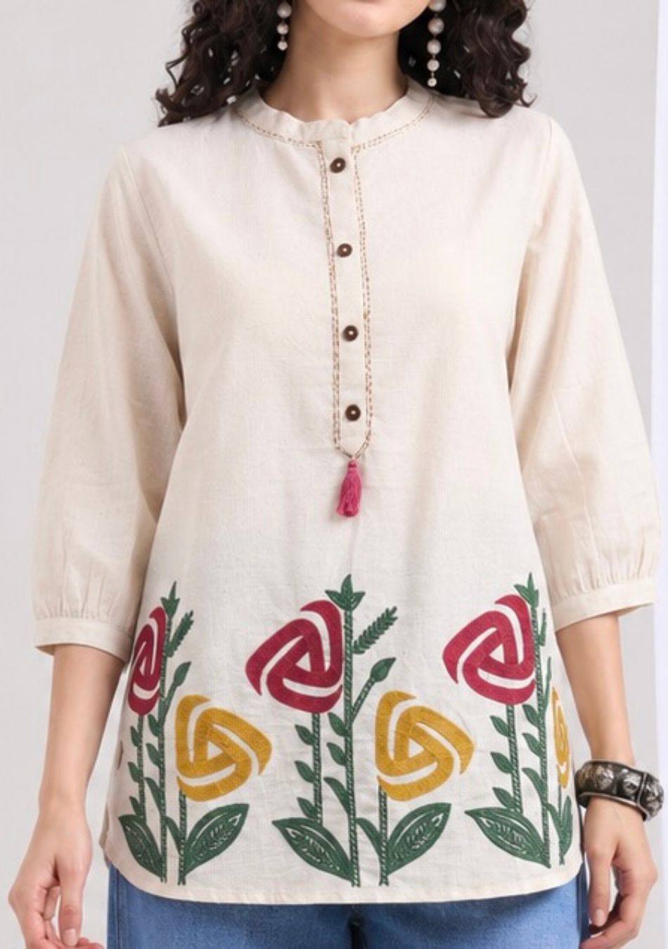Aravalii Rose Meadow Top