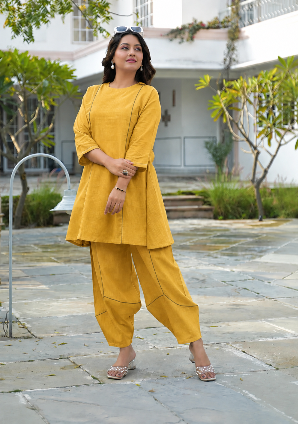Golden Mustard Co-ord Set
