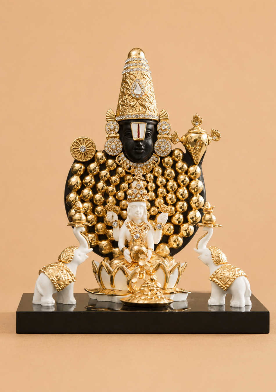 Aravalii Balaji and Lakshmi Figurine
