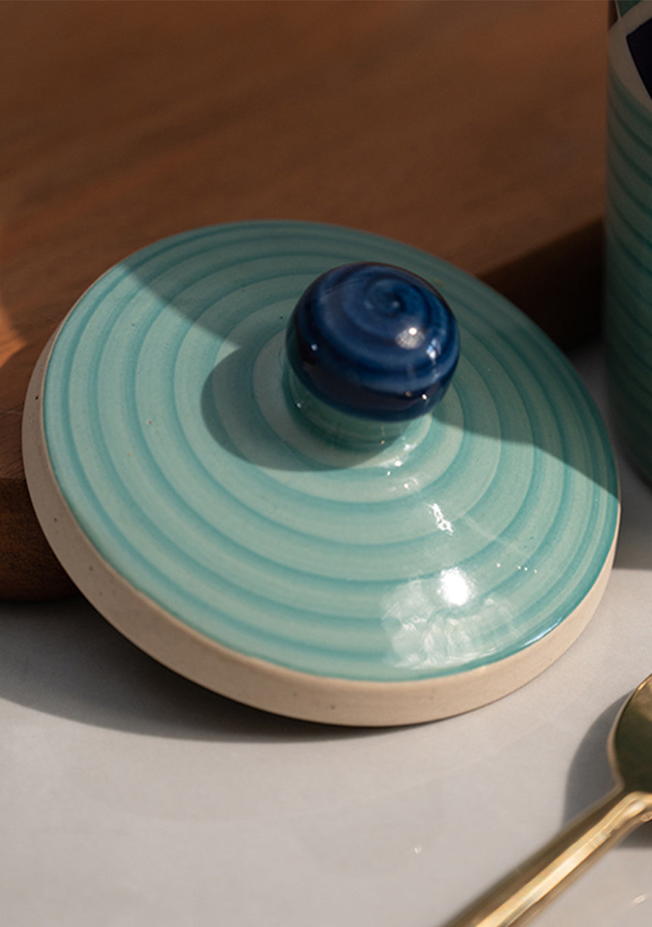 Mint Twins Ceramic Jar Set