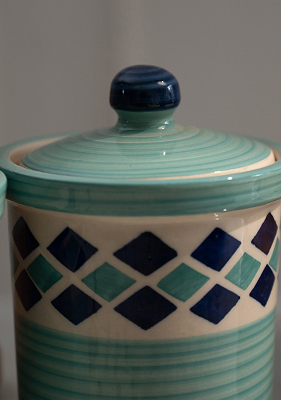 Mint Twins Ceramic Jar Set