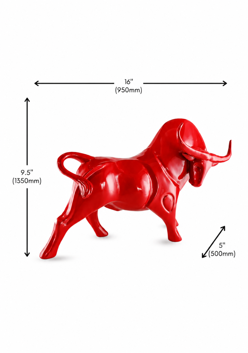 Aravalii Hero Brava Bull Figurine