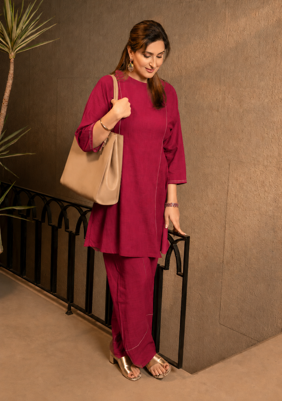 Aravalii Rubia Co-ord Set