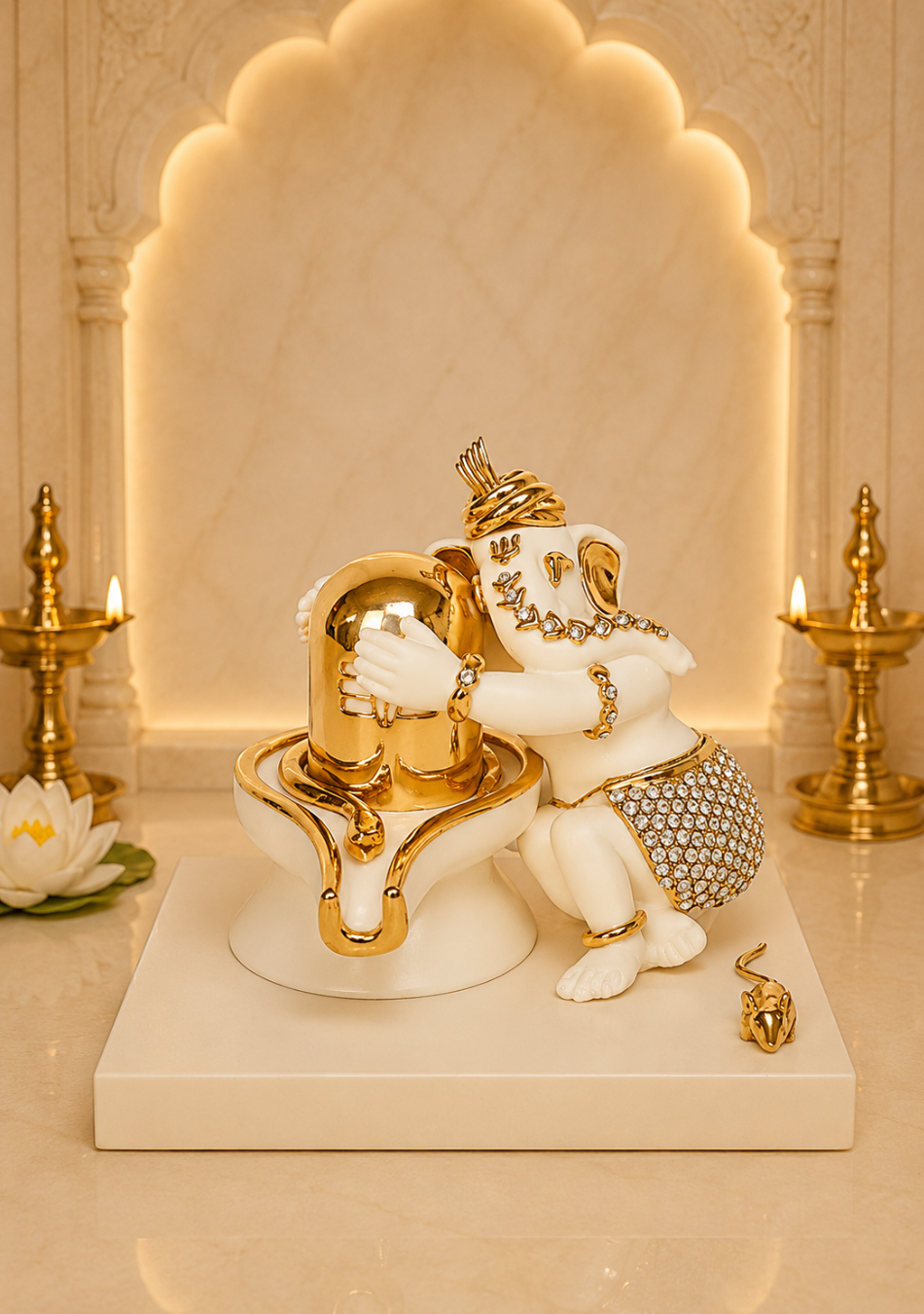Aravalii BhaktiRoop Ganesha Figurine