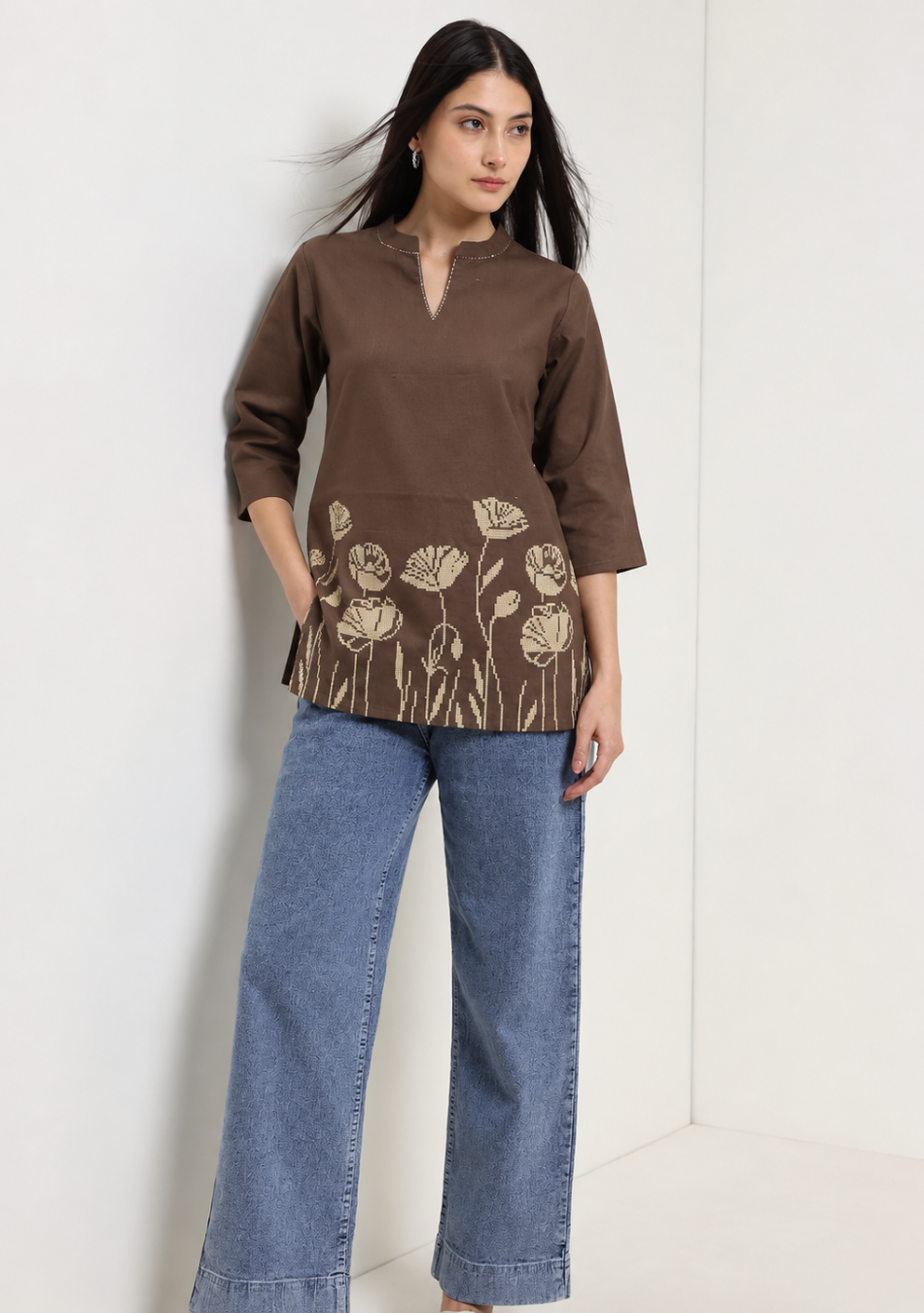 Aravalii Chocolate Flora Top