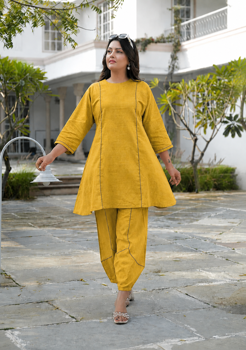 Golden Mustard Co-ord Set