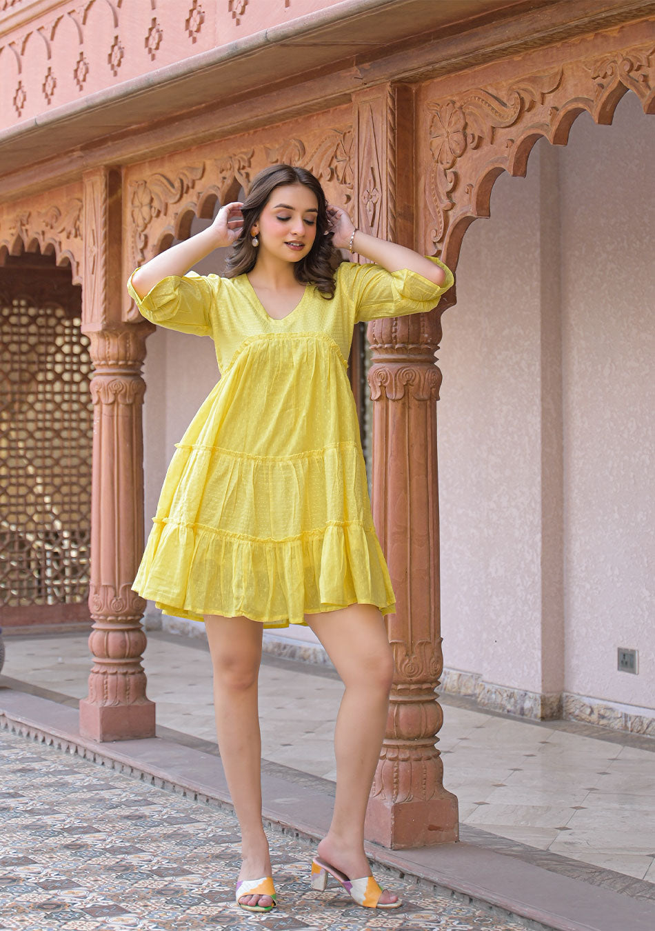 The Sun-Drenched Solstice Dress