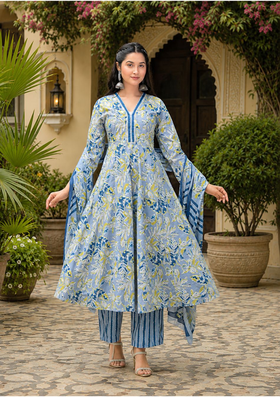 The Riviera Bloom Suit Set