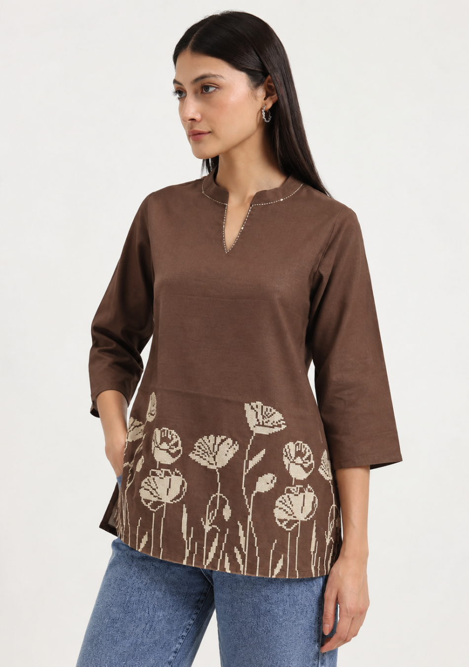 Aravalii Chocolate Flora Top