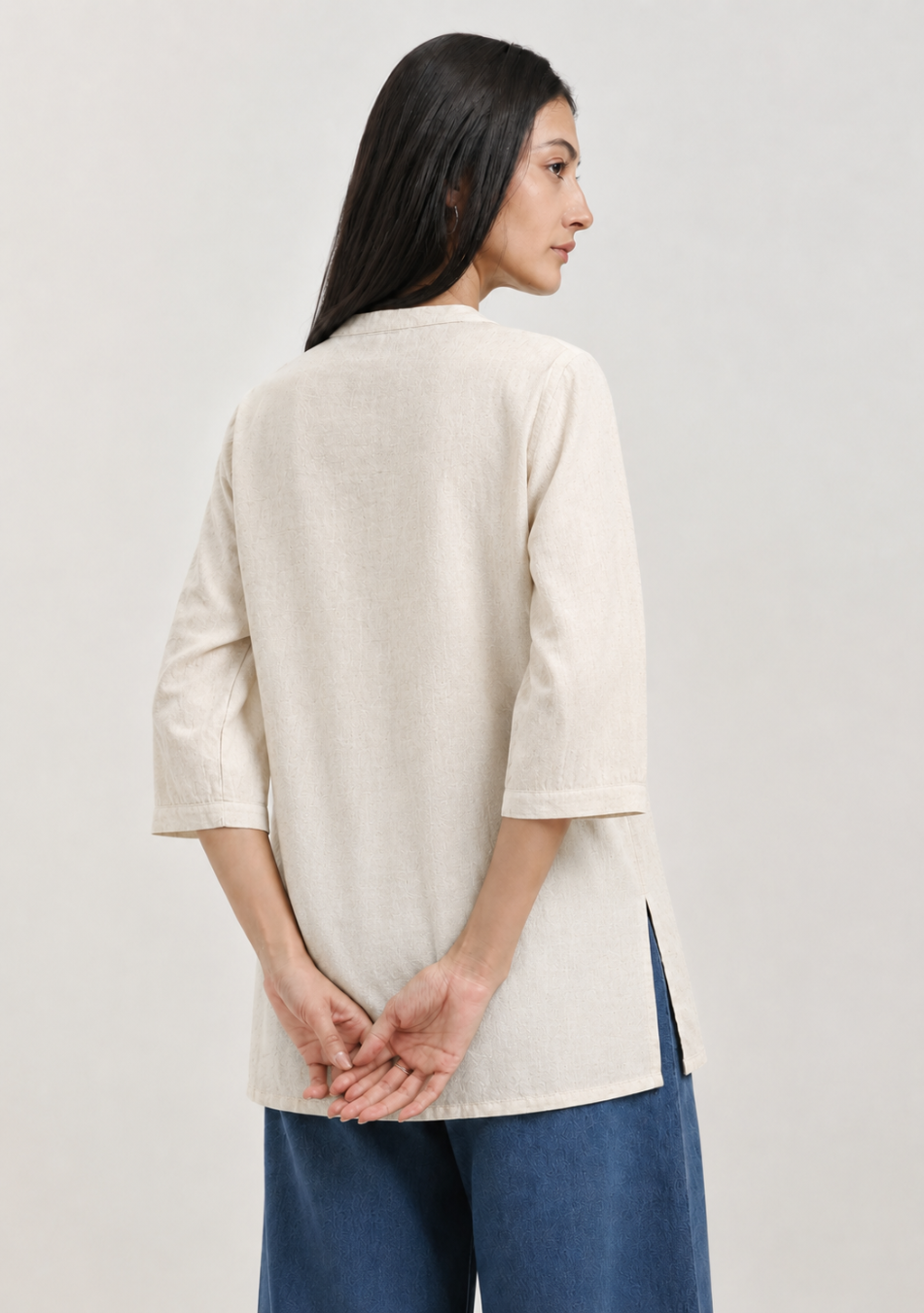 Aravalii Noir Petal Top