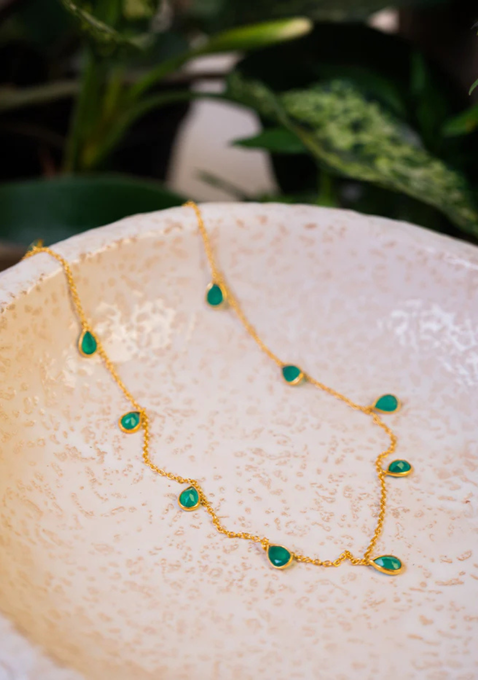 Green Onyx Necklace