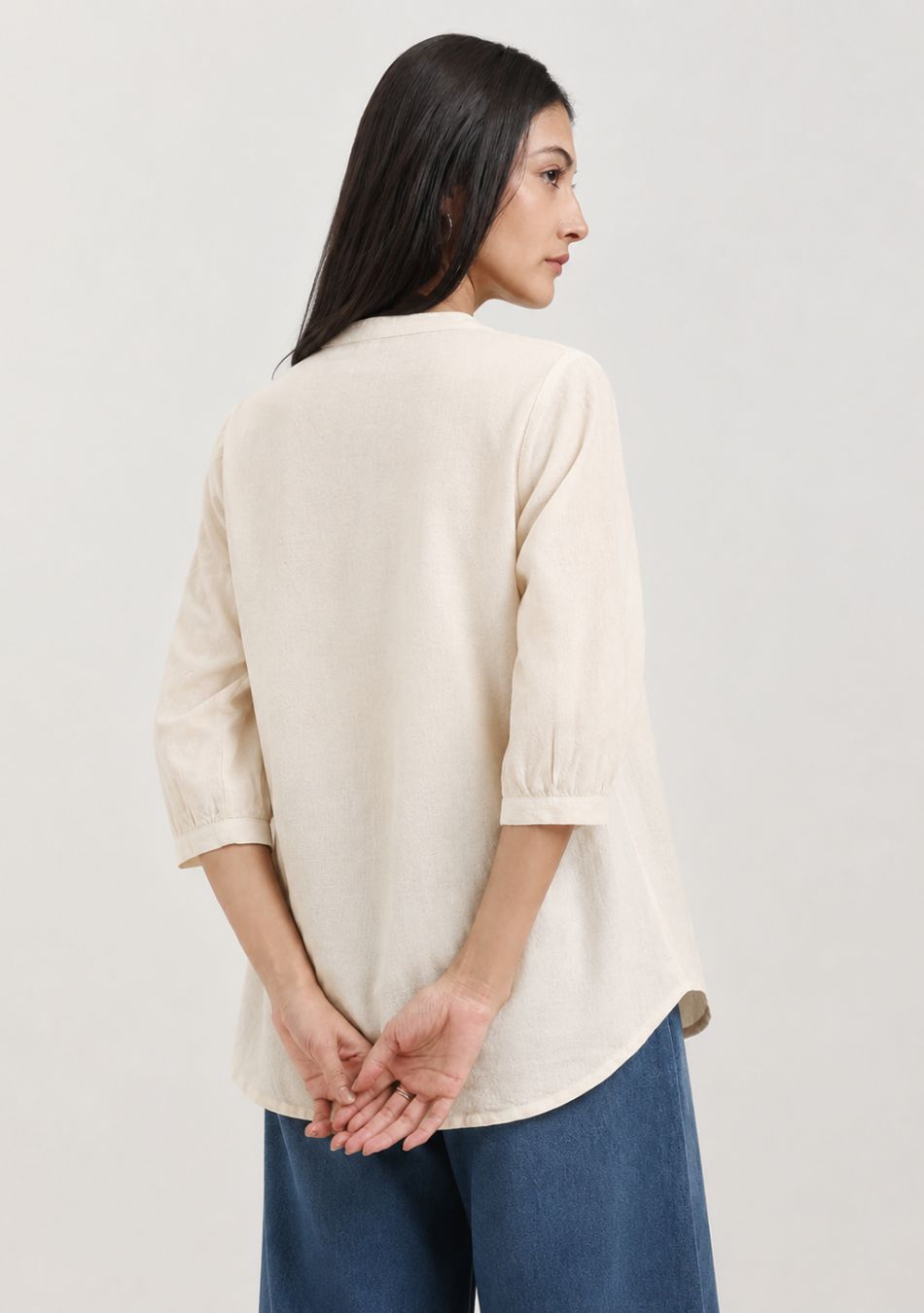 Aravalii Noir Petal Top