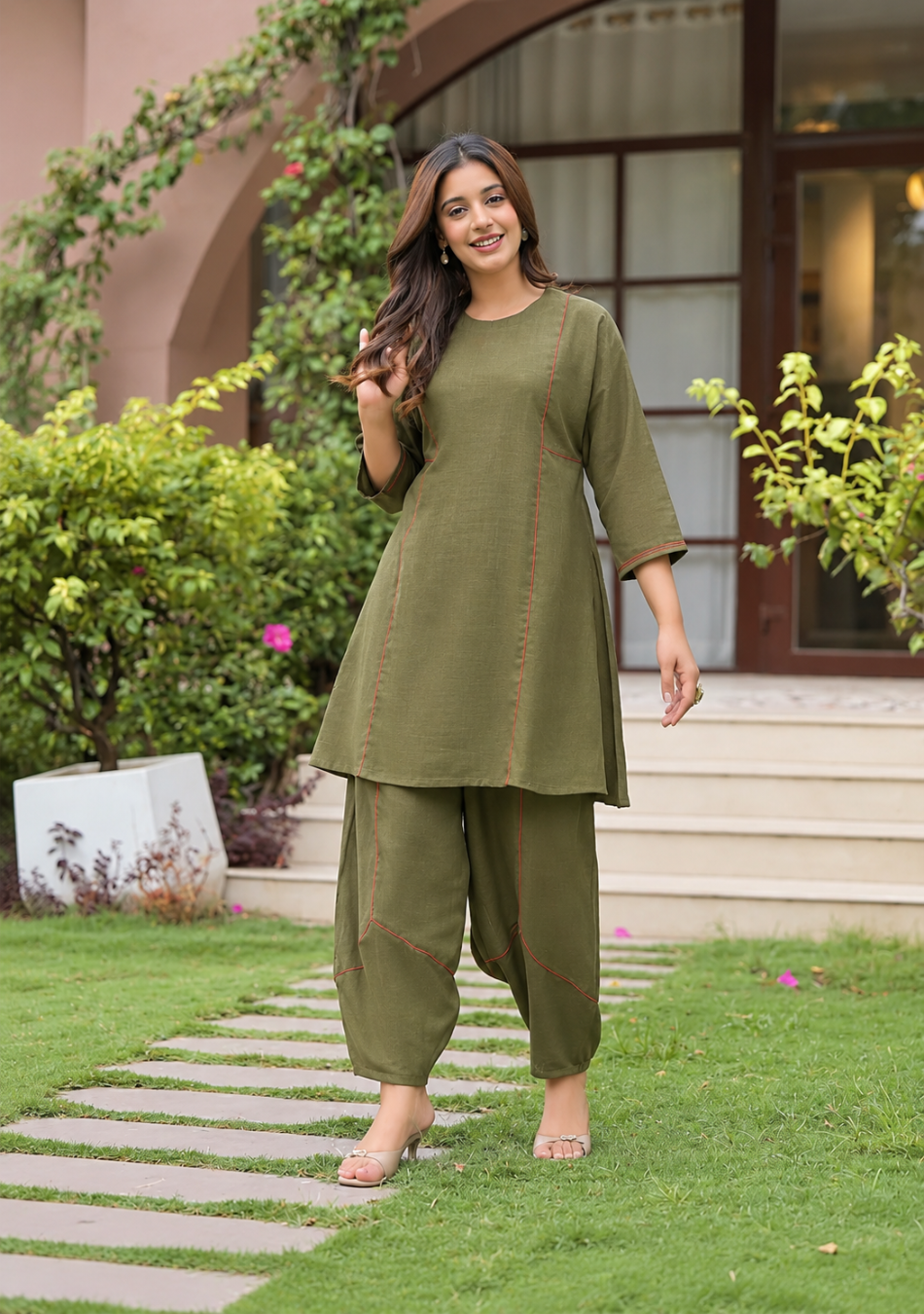 Moss Luxe Co-Ord Set