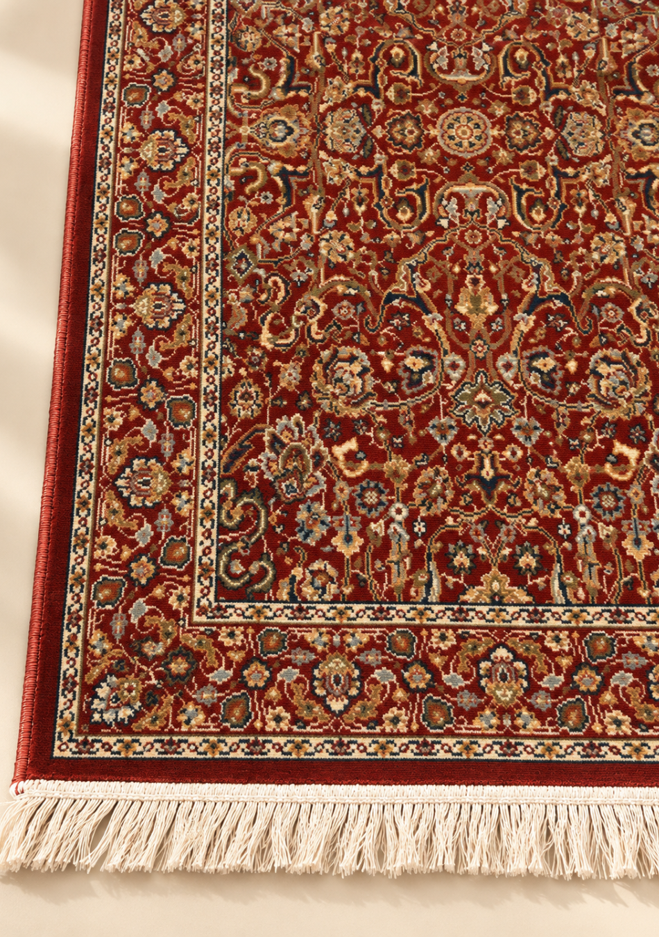 Aravalii Ruby Persian Floral Carpet