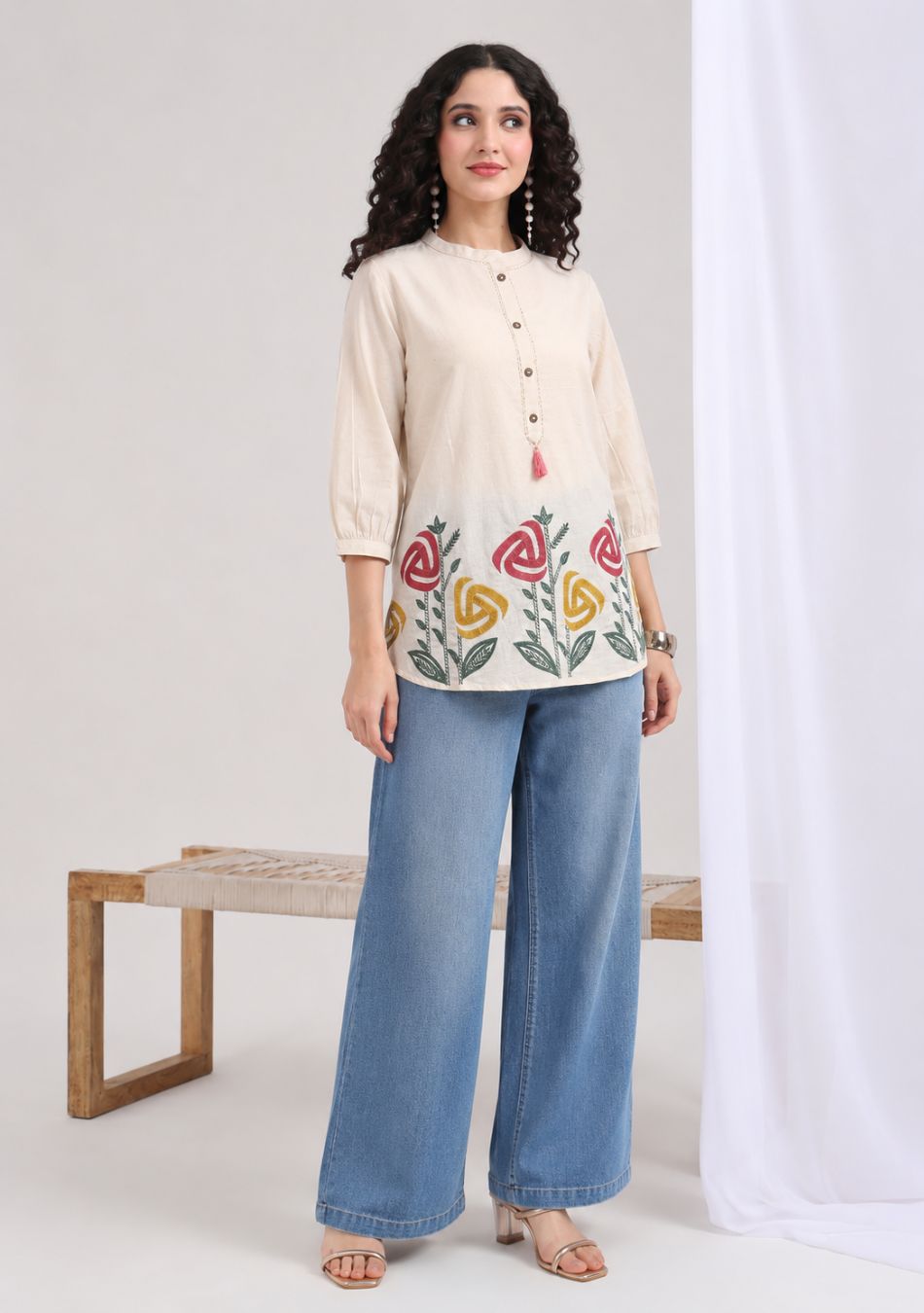 Aravalii Rose Meadow Top