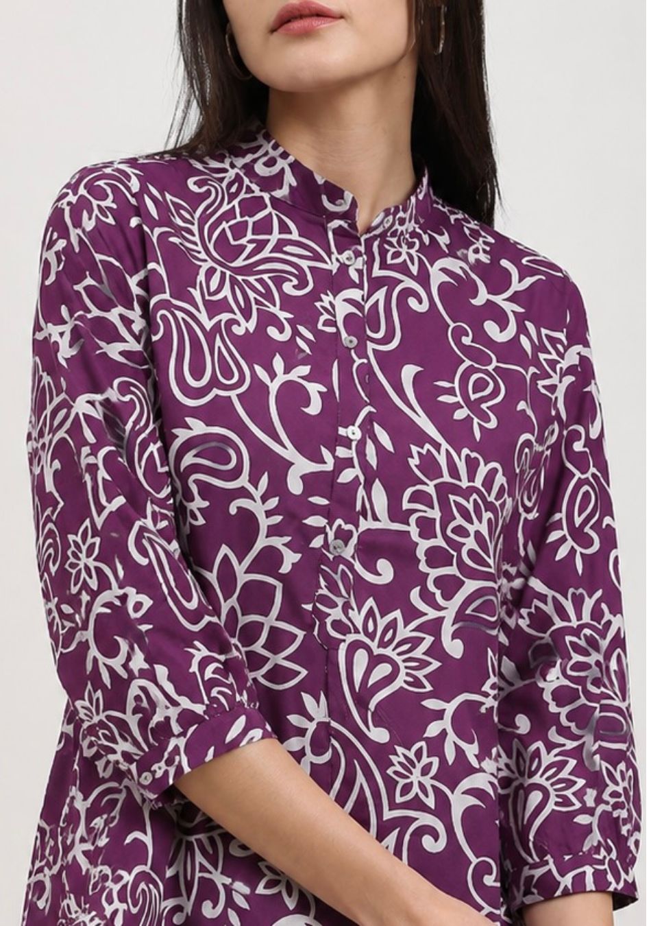 Aravalii Plum Royale Top