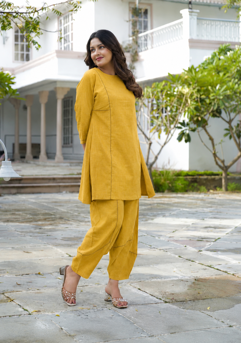Golden Mustard Co-ord Set