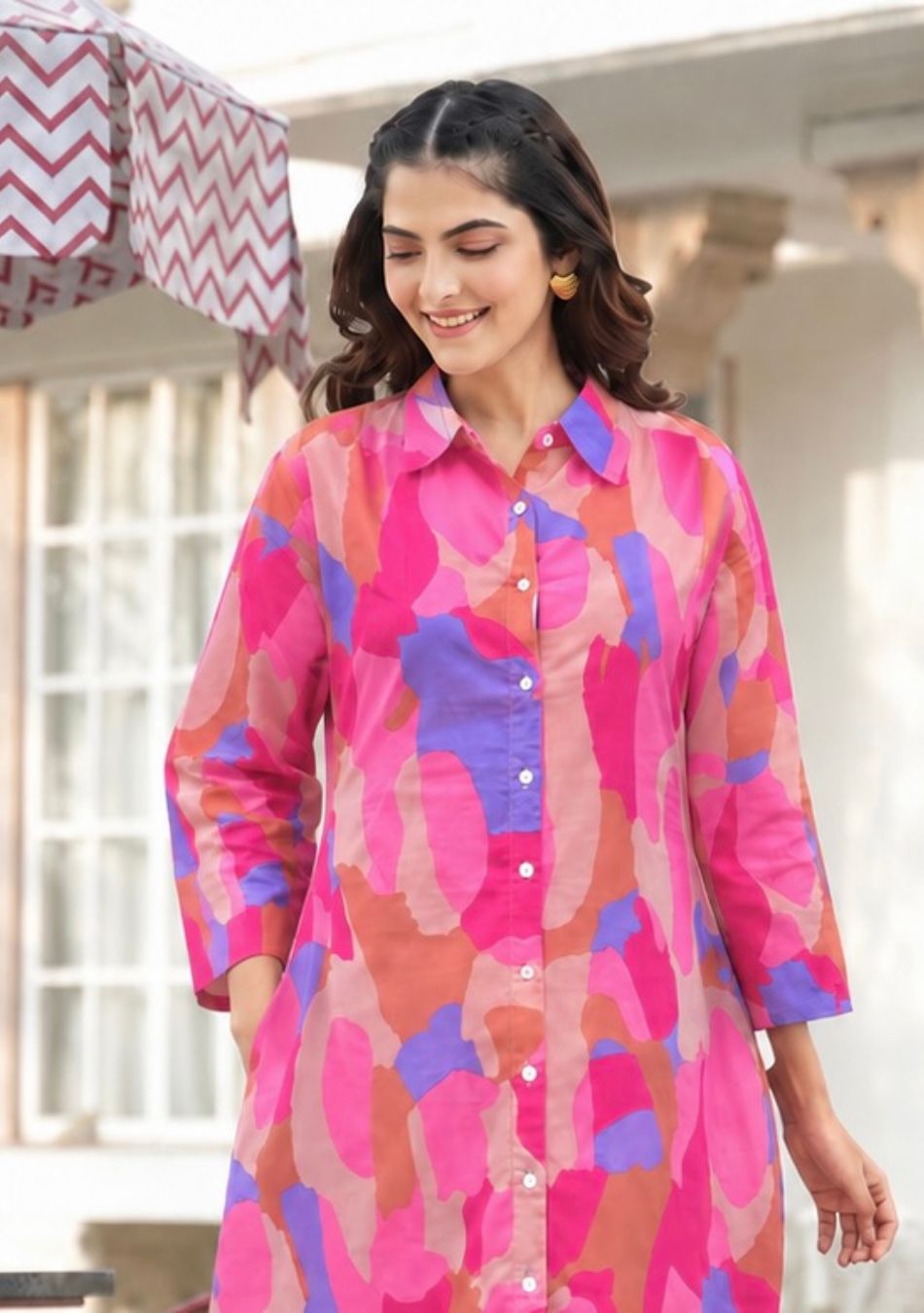 Aravalii Rose Palette Co-ord Set