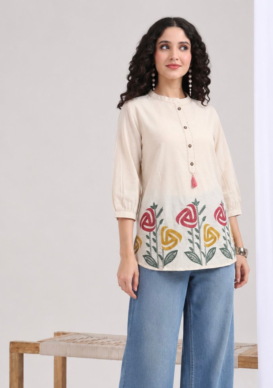 Aravalii Rose Meadow Top