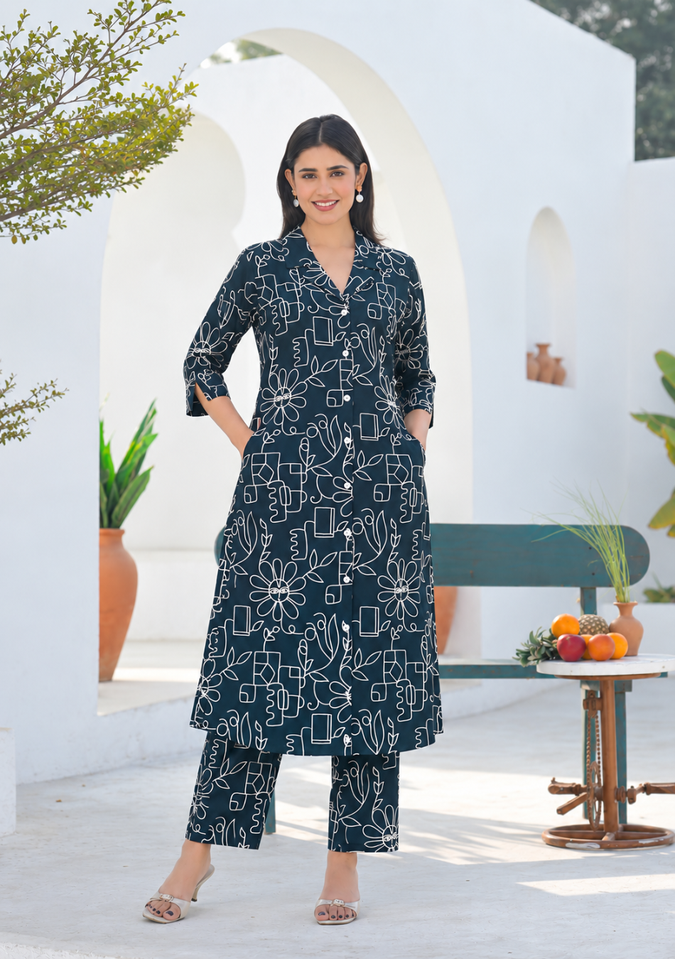 Bottle Green Botanica Co-Ord Set