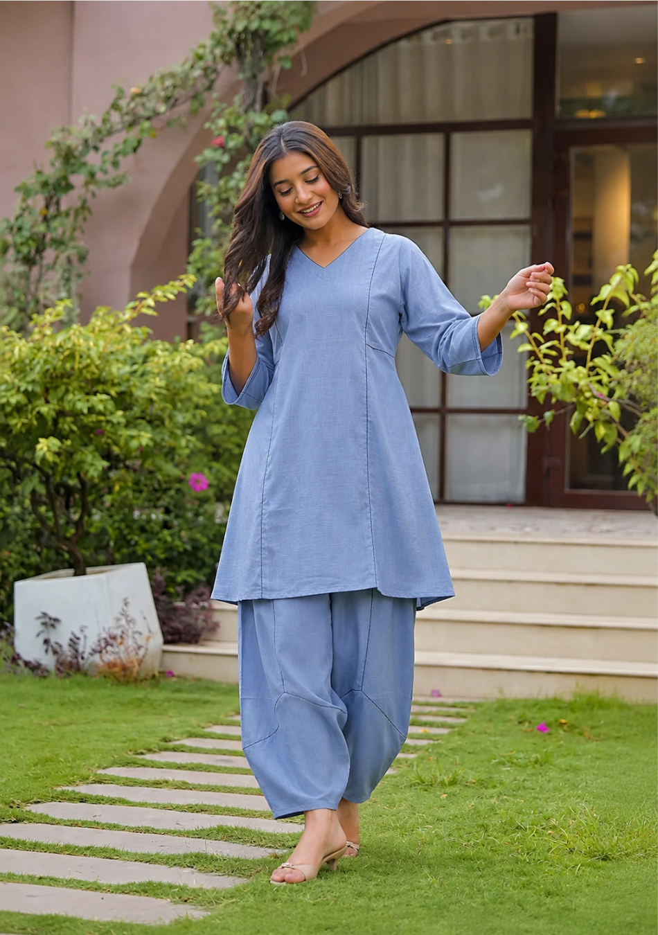 Mist Luxe Co-Ord Set