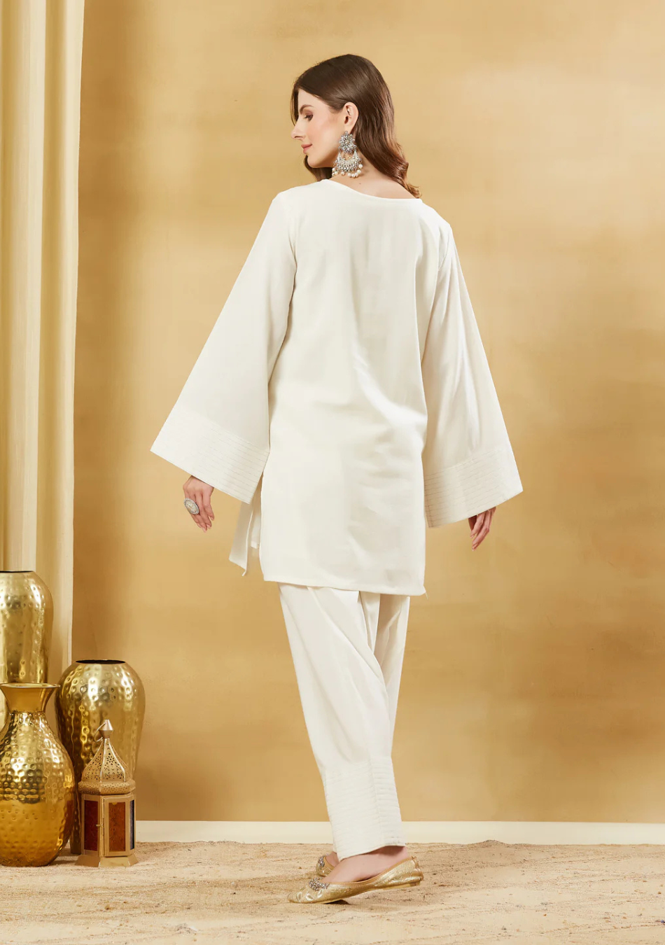 Ivory Noor Farshi Suit Set