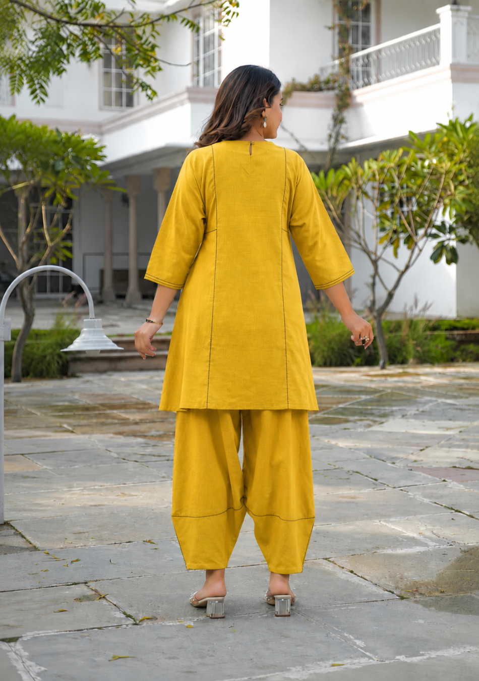 Golden Mustard Co-ord Set