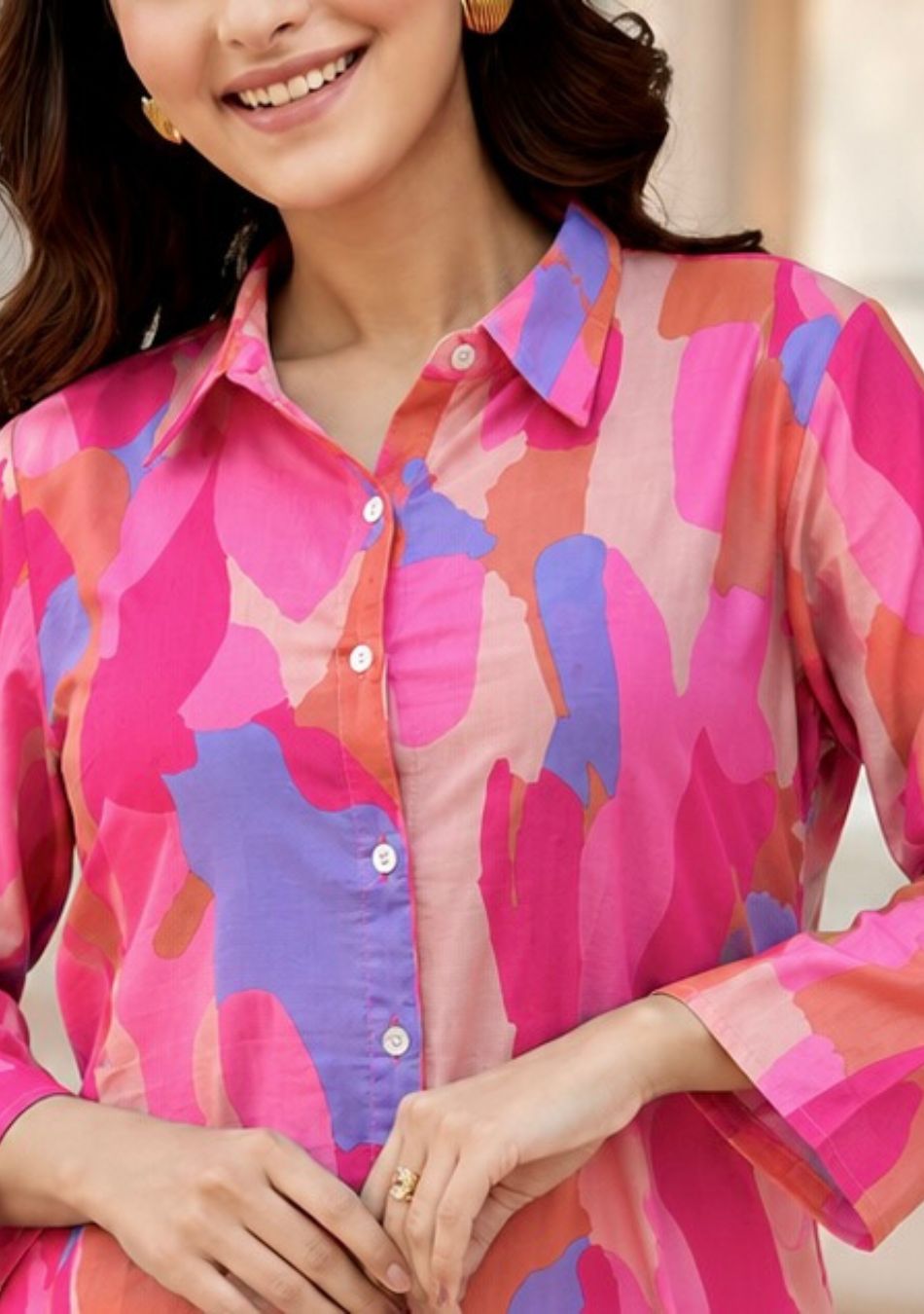 Aravalii Rose Palette Co-ord Set