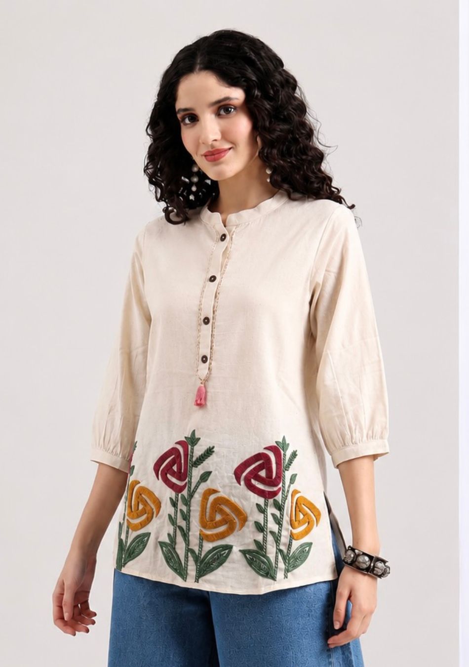 Aravalii Rose Meadow Top
