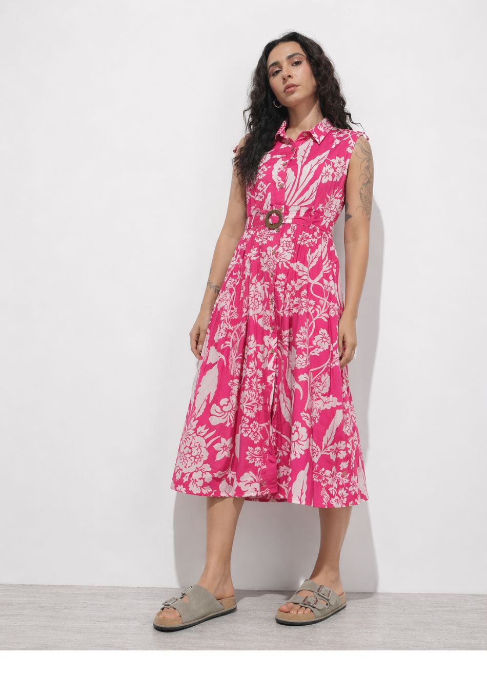 Aravalii Rosé Noir Aura Dress