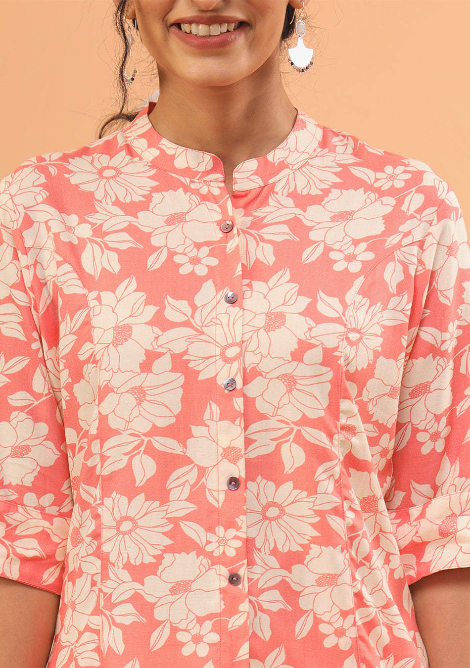 Pink Petal A line Top