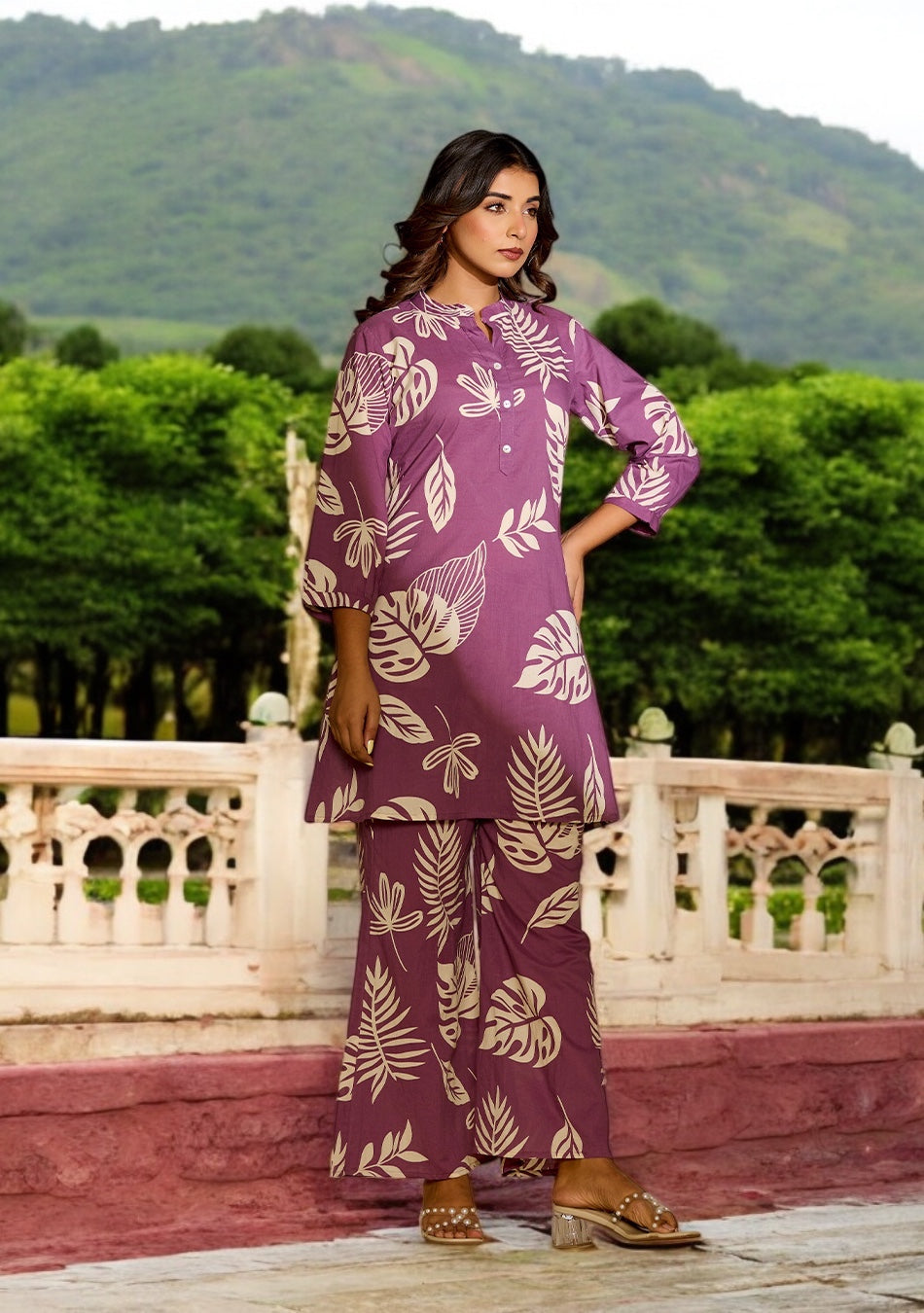 Plum Purple Co-ord Set