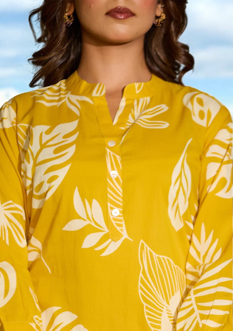Tropic Lemon Co-ord Set