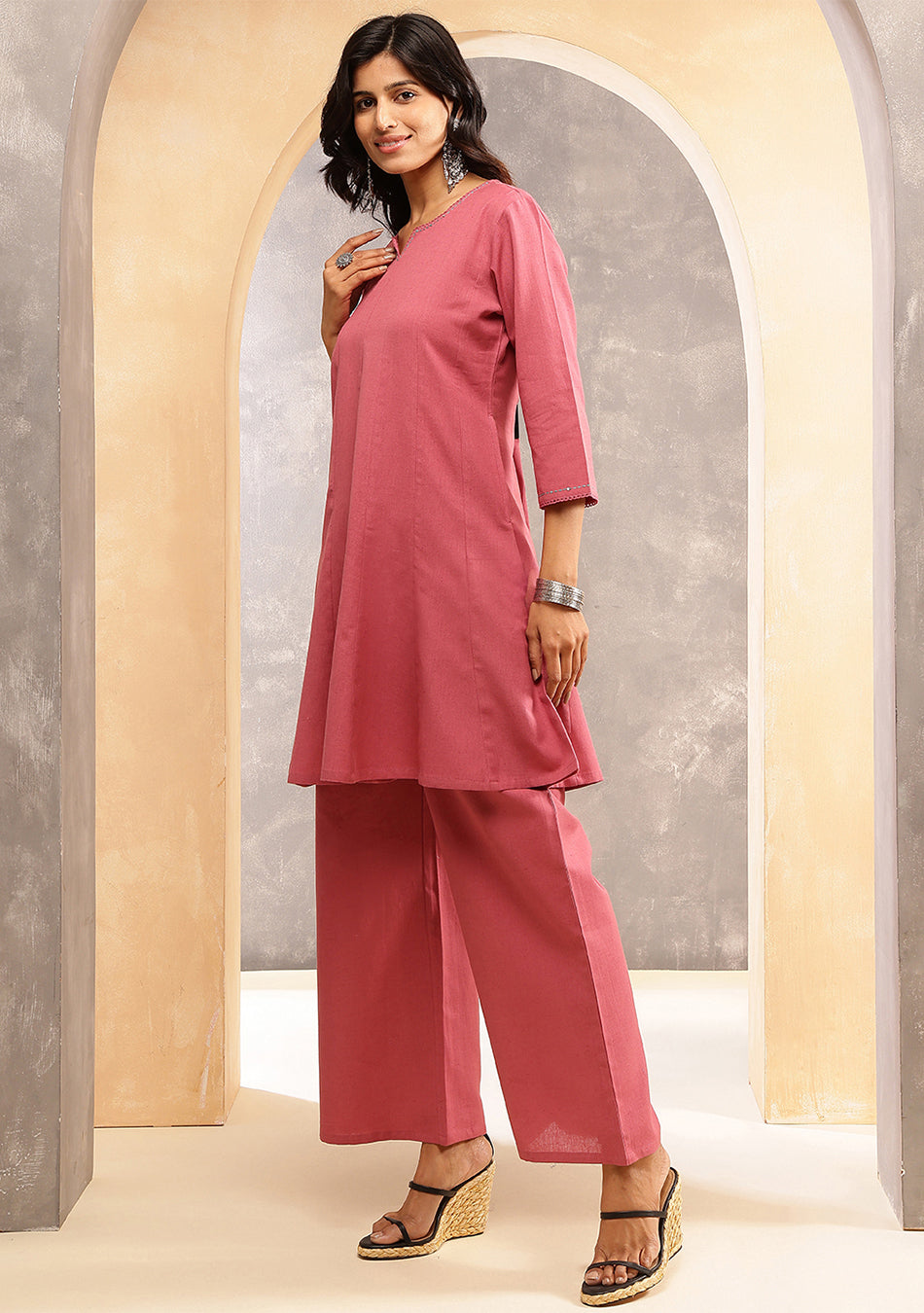 Dusty Rosewood Co-ord Set
