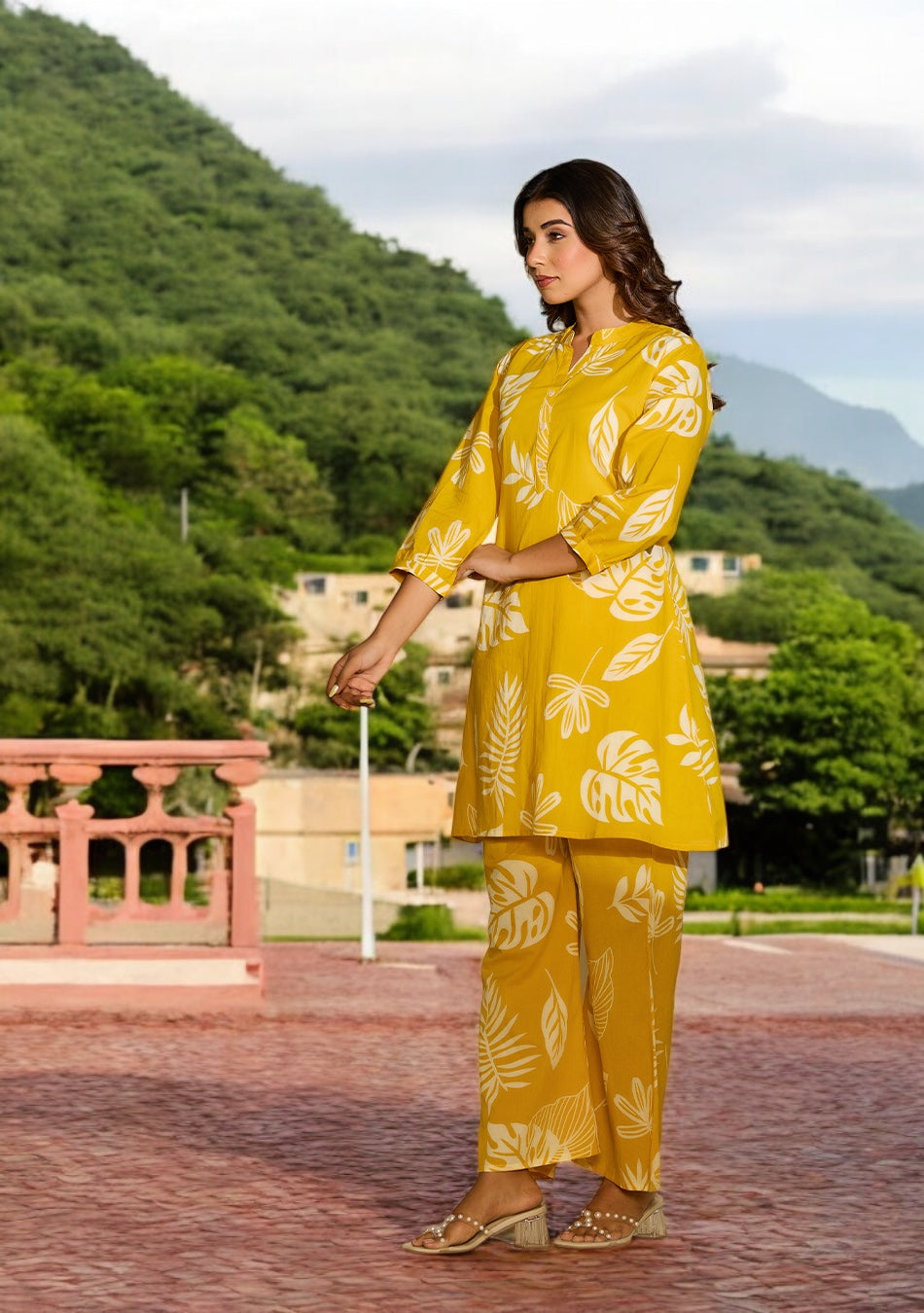 Tropic Lemon Co-ord Set