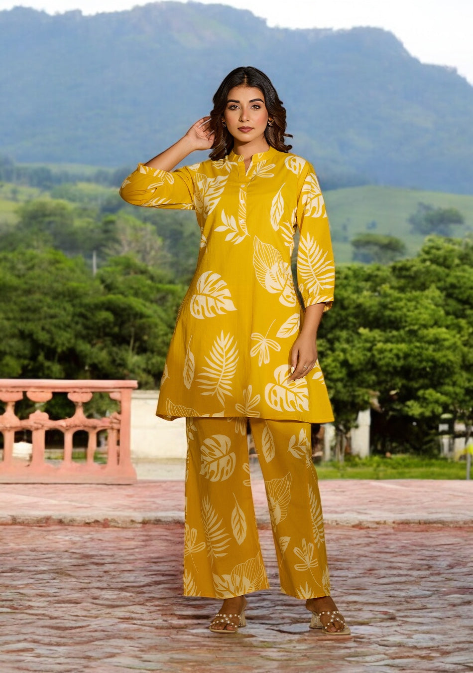 Tropic Lemon Co-ord Set