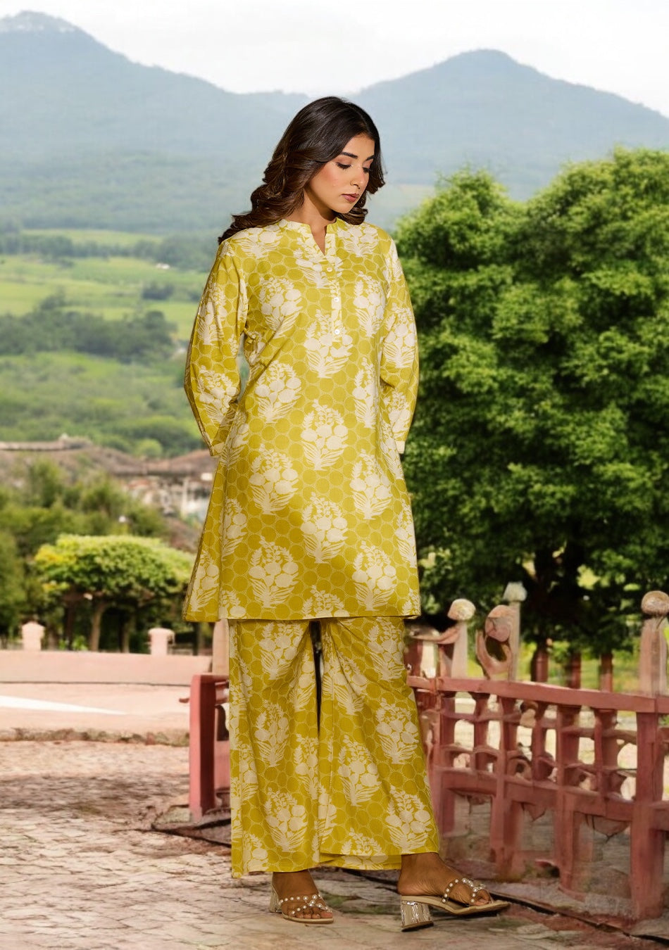 Lemon Bloom Co-ord Set